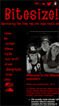 Mobile Screenshot of bitesize.net